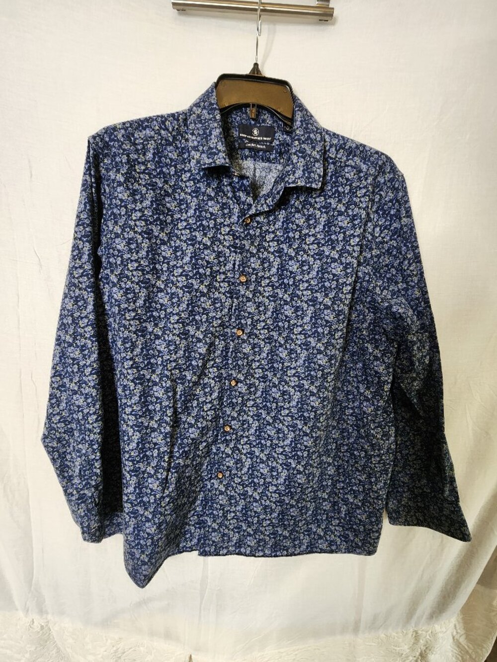 Hart Schaffner Marx XL Comfort Stretch Long Sleeve Shirt – 100% Cotton